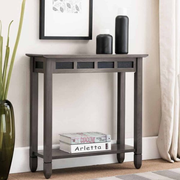 Smoke Grey Oak Hall Stand
