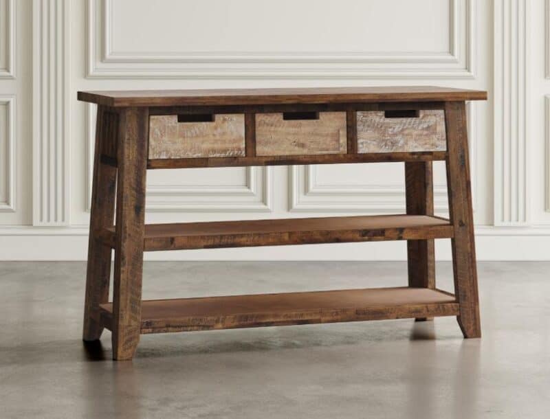 Painted Canyon Sofa Table