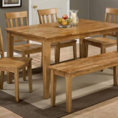 Simplicity 6pc Dining Set Honey