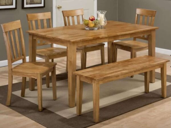 Simplicity 5pc Dining Set Honey