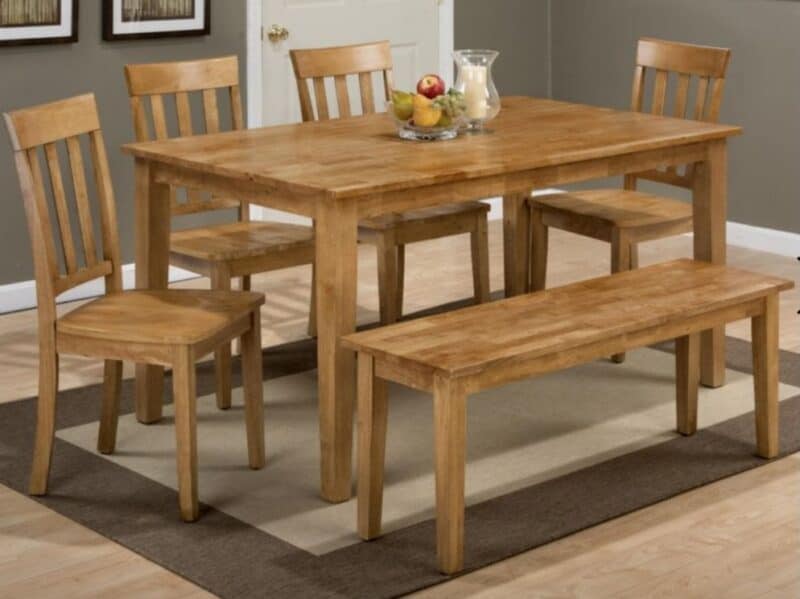 Simplicity 6pc Dining Set Honey