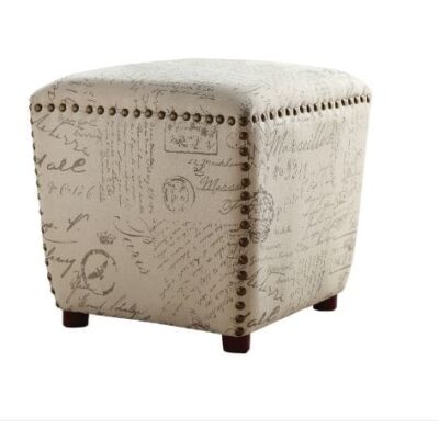 Lucy Accent Ottoman