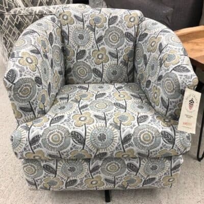 9103 Swivel Rocker Day Flower Haze