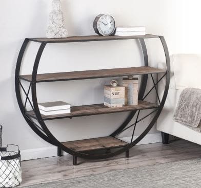 Santa Monica Circle Bookcase