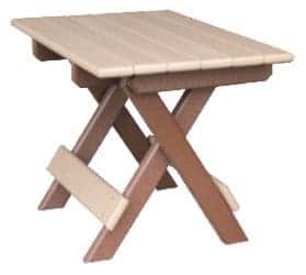 Folding End Table