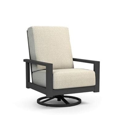 Elements High-Back Cushion Swivel Rocker