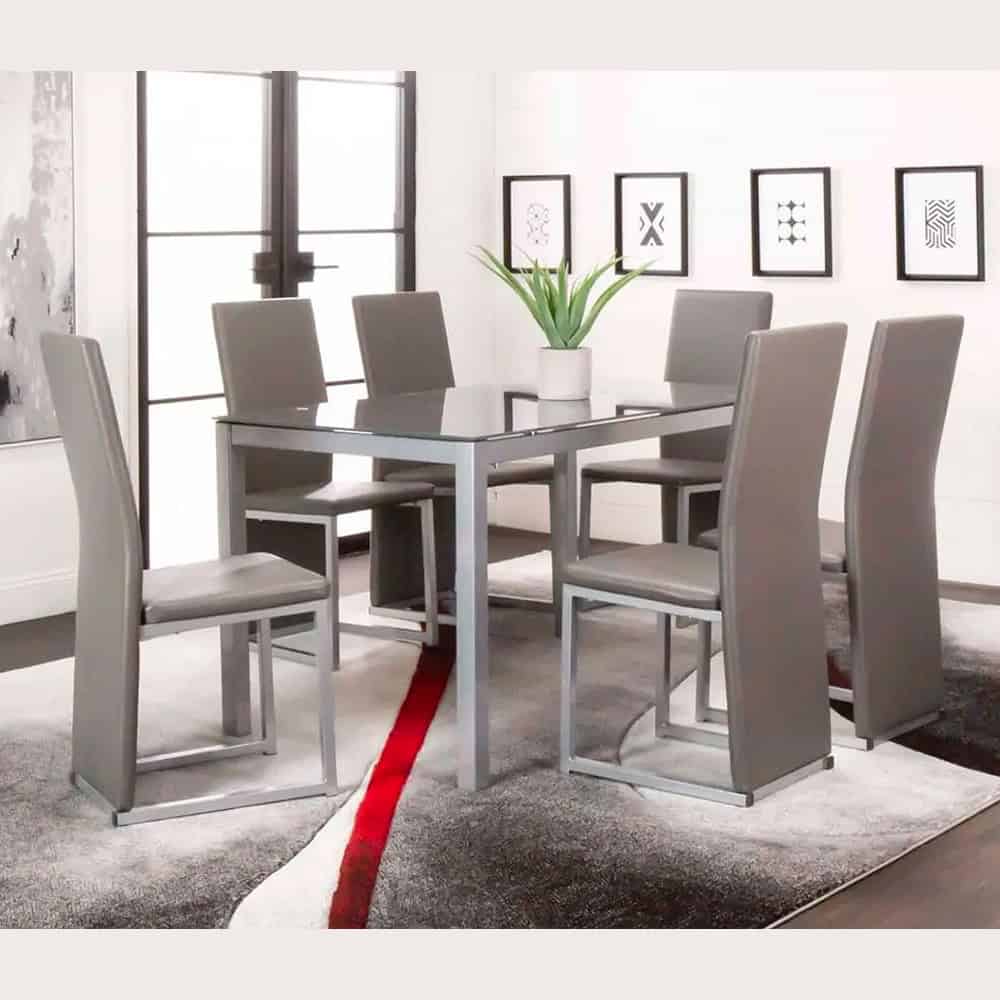 Como-Charcoal 7pc Dining Set 1 Como-Charcoal 7pc Dining Set