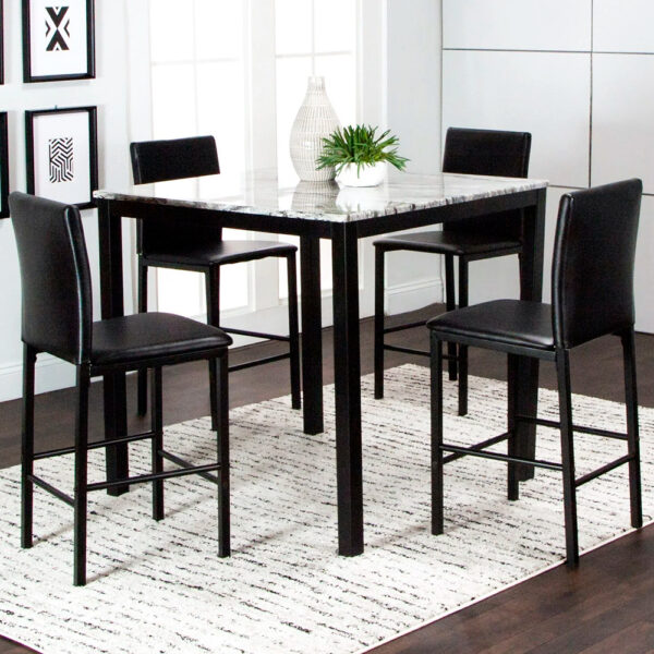 Julie 5pc High Dining Set