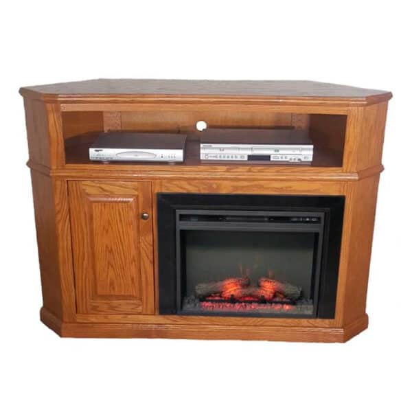 Oak Corner Entertainment Fireplace