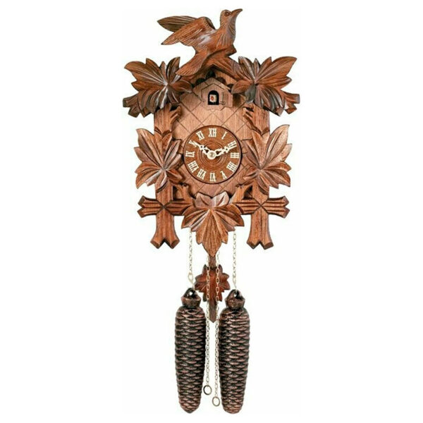 Maple Leaves with Painted Flowers