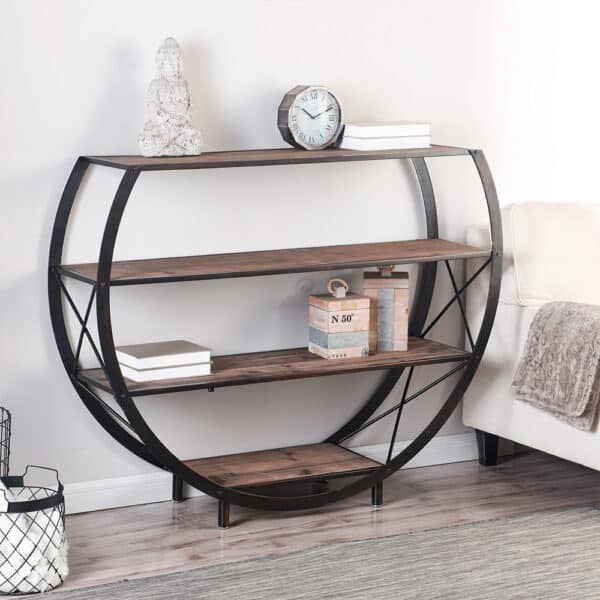 Santa Monica Circle Bookcase
