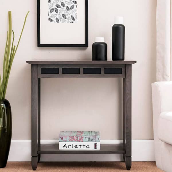 Smoke Grey Oak Hall Stand