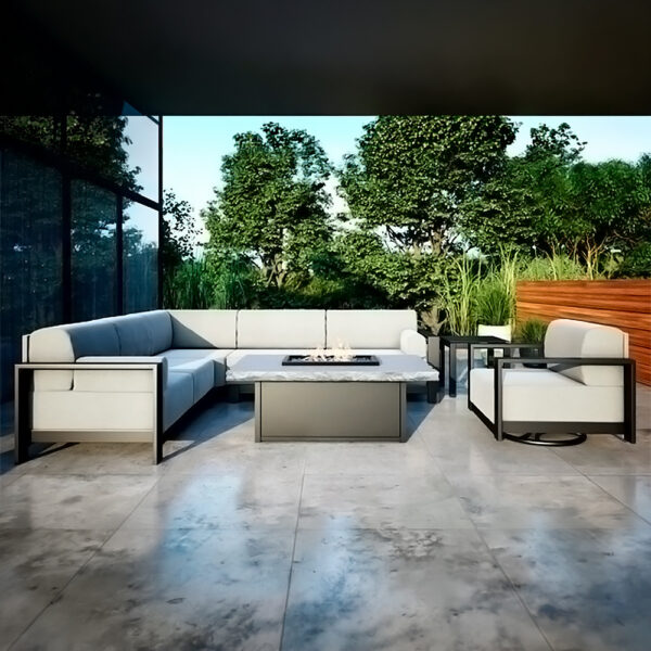 Slate Fire Table Collection