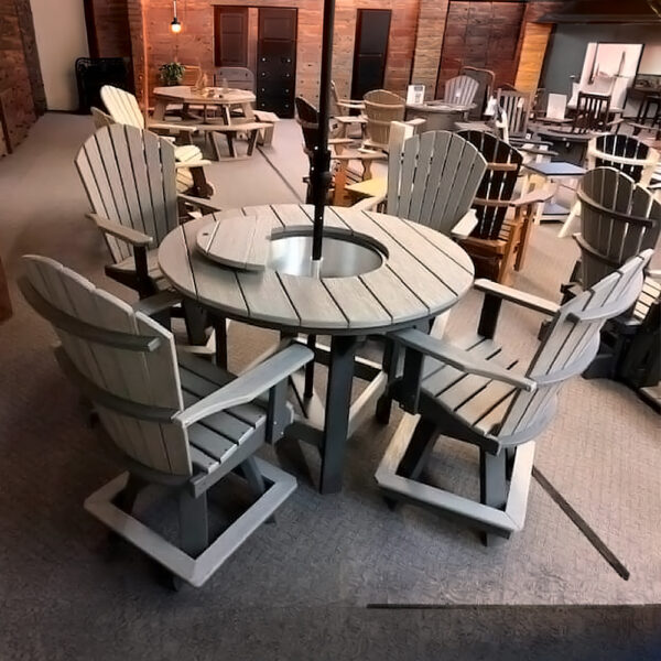 Balcony Height Dining Dark Grey/ Drift