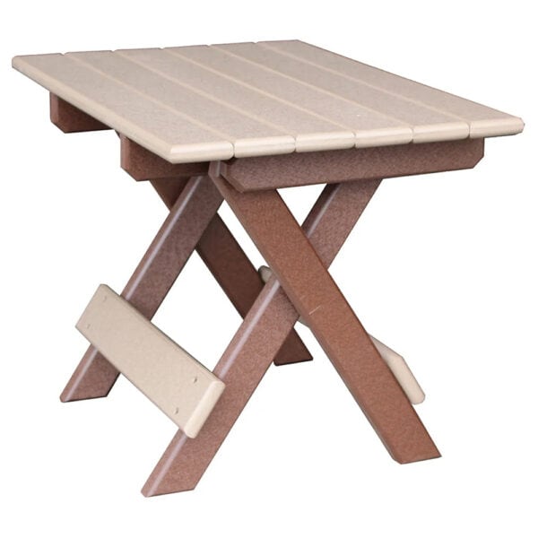 Folding End Table