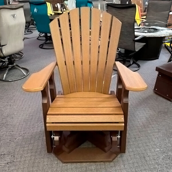 Swivel Glider Tudor Brown/ Mahogany