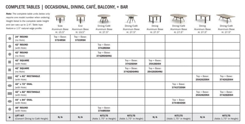 Shadow Rock Table Collection - Image 2