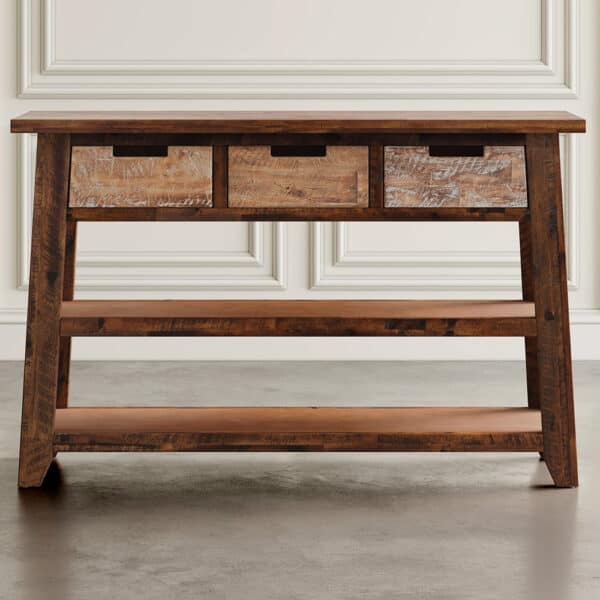 Painted Canyon Sofa Table