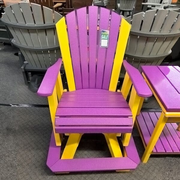 Balcony Height Swivel Glider