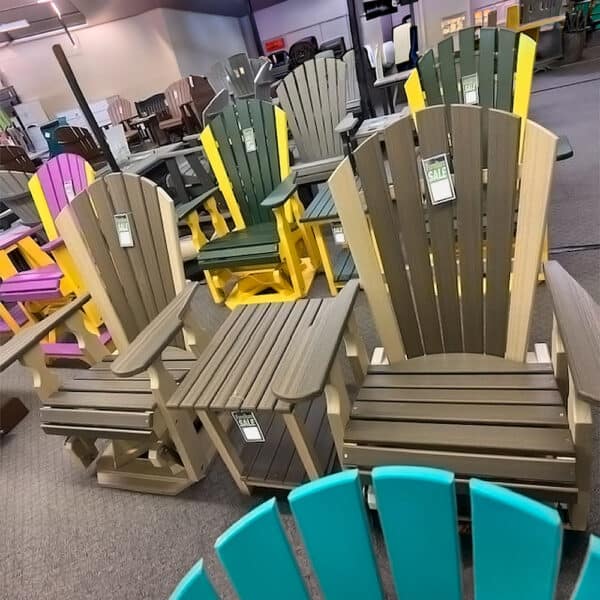 Swivel Glider Coastal/ Birch
