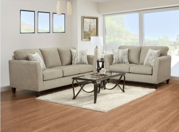 Listwell Oat Sofa, Loveseat & Recliner