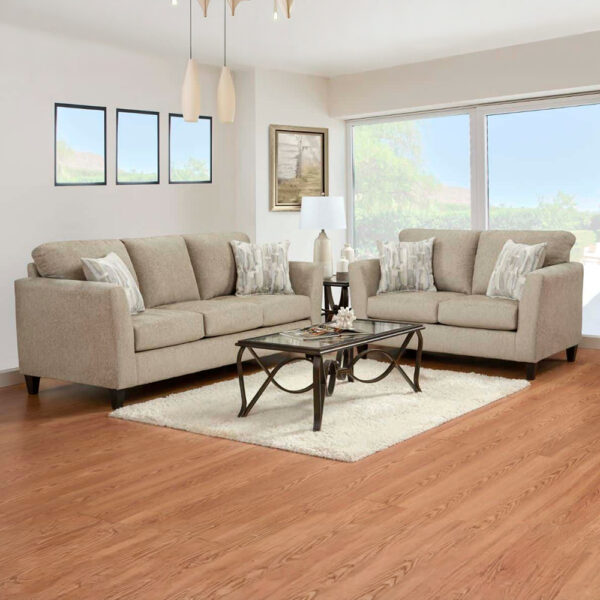 Listwell Oat Sofa, Loveseat & Recliner