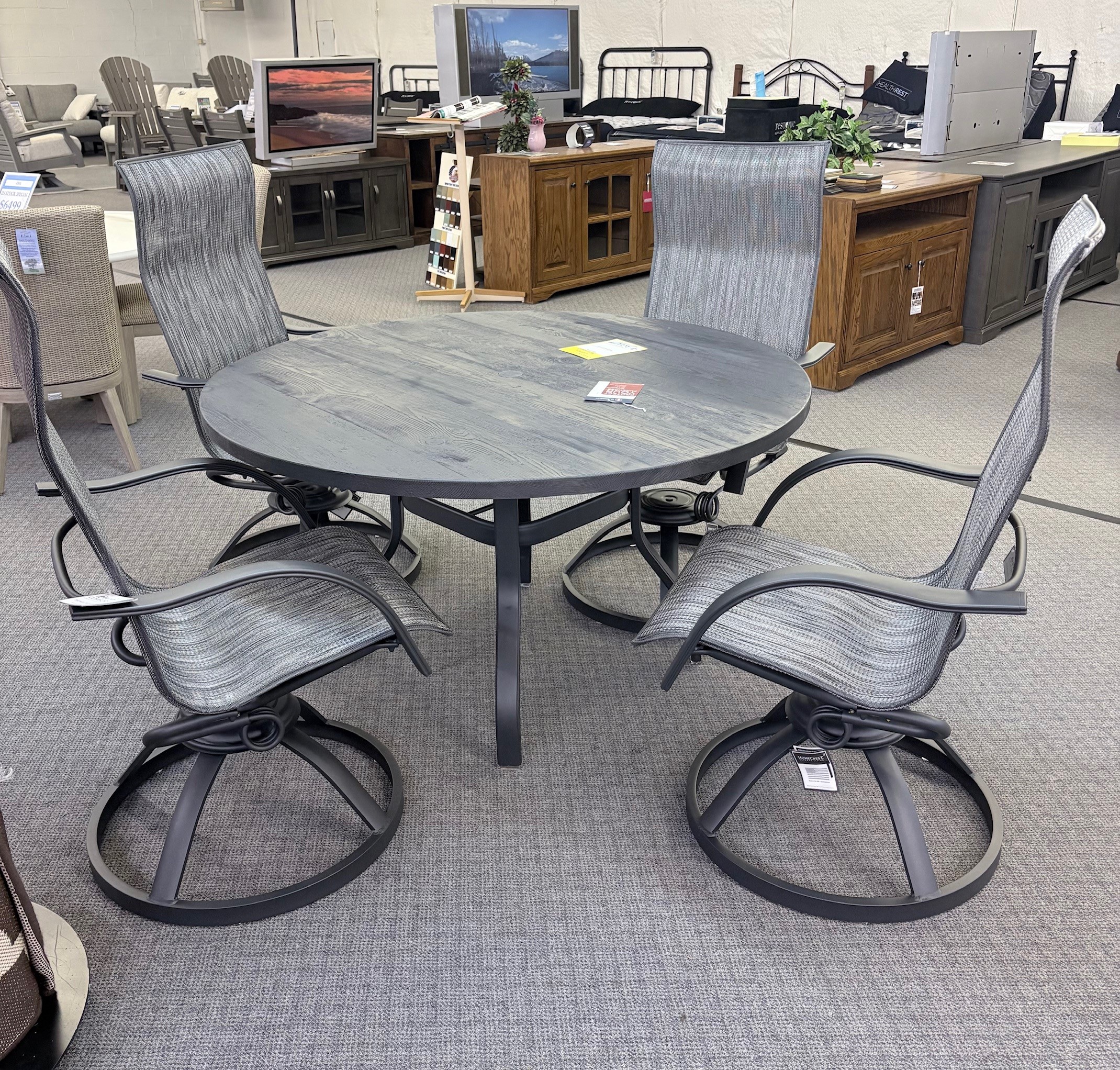 54" Timber Char Carbon 5pc Set 1 54" Timber Char Carbon 5pc Set