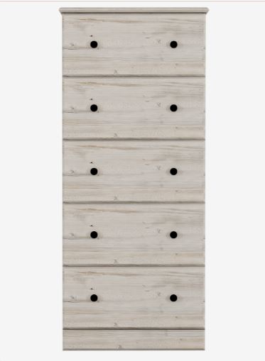 23" 5 Drawer Chests